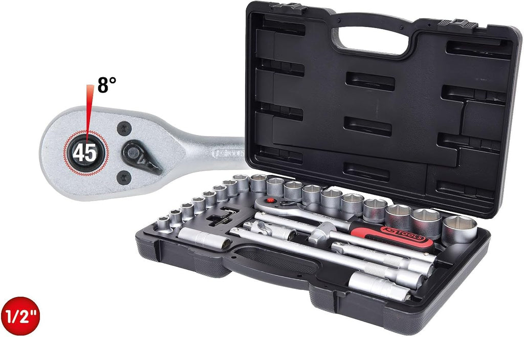 1/2' CLASSIC socket set, 28 pcs
