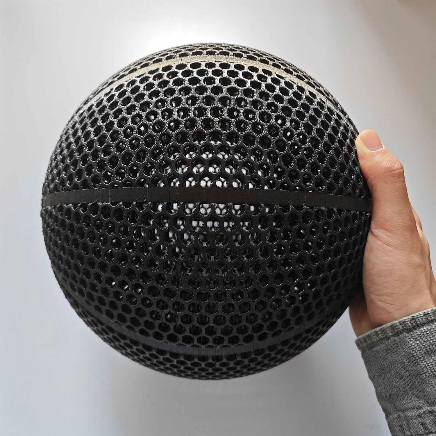 WITO Airless Basketball 3D Printed Silent Basketball