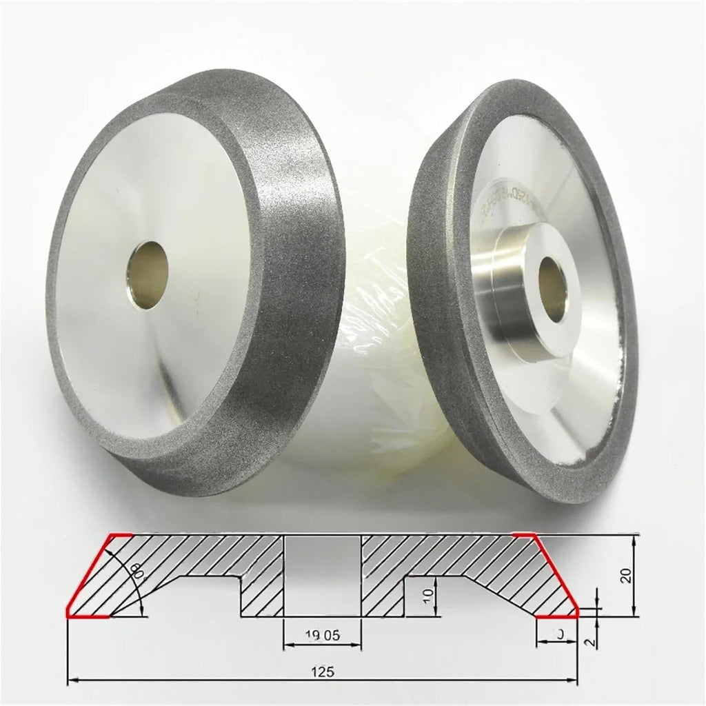 1pc CBN Grinding Wheel MR-X3 X1 Diamond 78mm MR-13B MR-20G MR-13D HSS Tungsten Grinder CBN230 SDC230 Drill Bit Sharpener(CBN230,MR-13B)