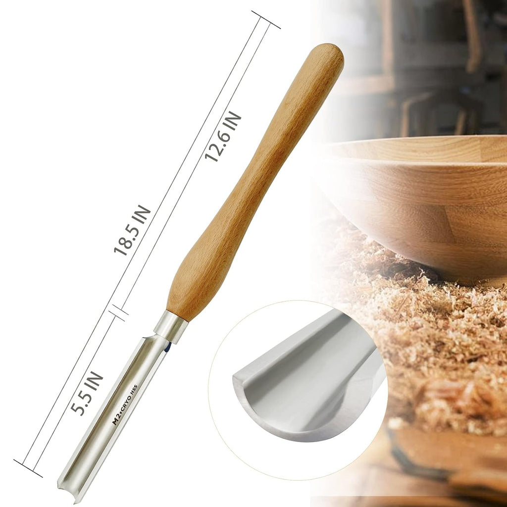 1000 Grit 8 inch CBN Grinding Wheel and 28mm Roughing Gouge