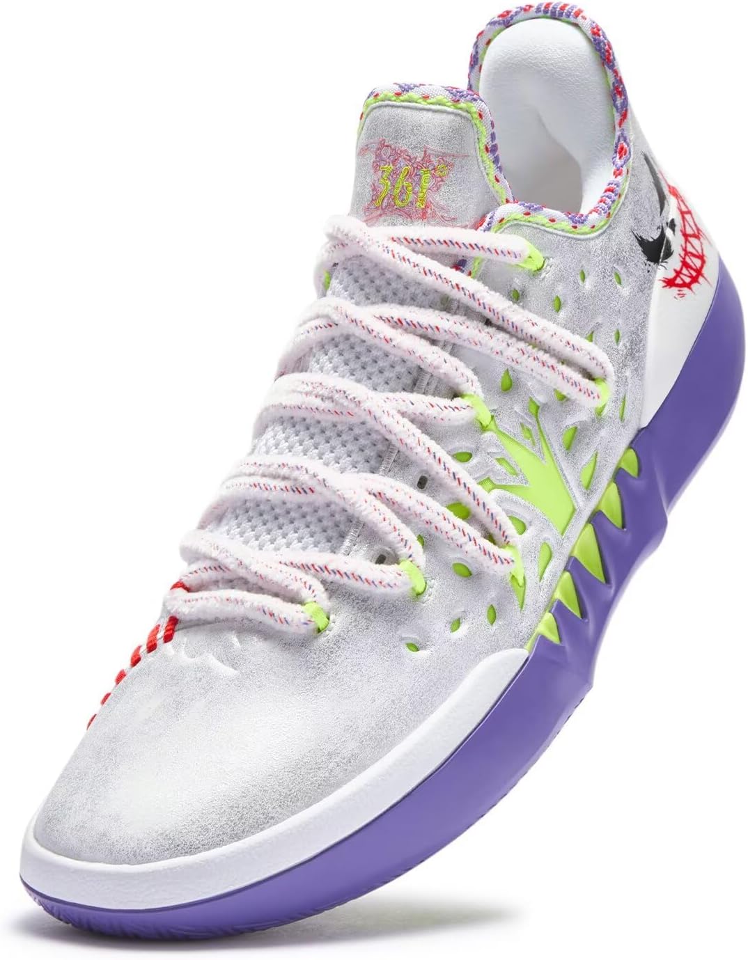 361° Joker 2 Nikola Jokić Basketball Shoes for Men high top Breathable Outdoor Sneakers Cushioning,Joker 2 GT Anti Slip Practice Sports Shoes for Teens and Adults,Zapatillas de baloncesto Hombre