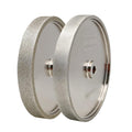 8 Inch CBN Grinding Wheel Set, 80 & 180 Grit, Gray, Compatible with Bench Grinder, Angle Die Grinder