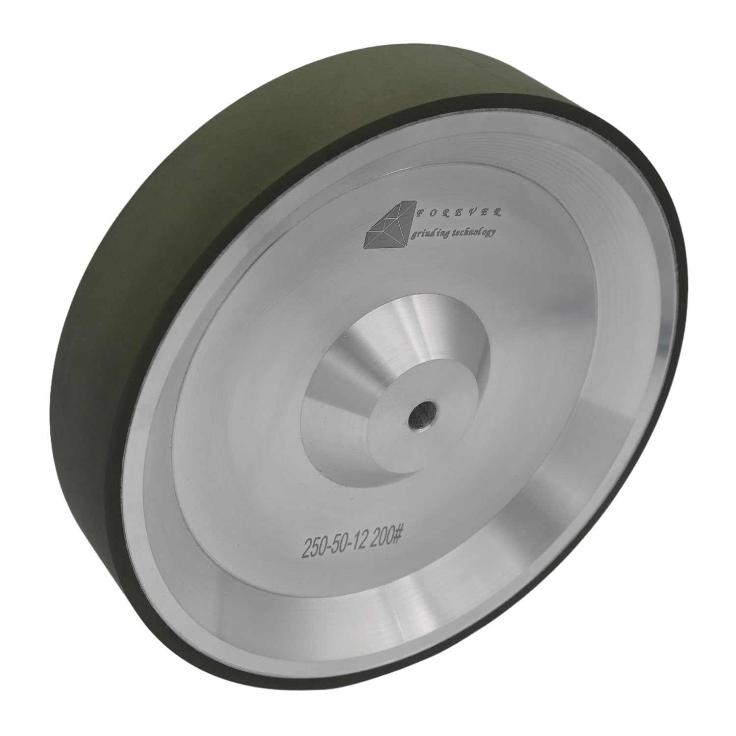Resin Diamond Grinding Wheel for Tormek T8/T7 Grinder for Sharpening and Polishing Knives, D250 * T50 * H12 * X5 mm, 80-10000 Grit (76µm,200 Grit)
