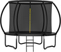 Kiivakii Trampoline 8FT 10FT 12FT 14FT 16FT, Outdoor Trampolines for Kids and Adults, Recreational Trampoline with Enclosure Net & Ladder, Round Trampolines ASTM Approved