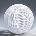 3D Printed Basketball-Airless Basketball,Ultra - Quiet & No Pump Needed,High Bounce,Official Size7,Indoor, Gym & Outdoor Use