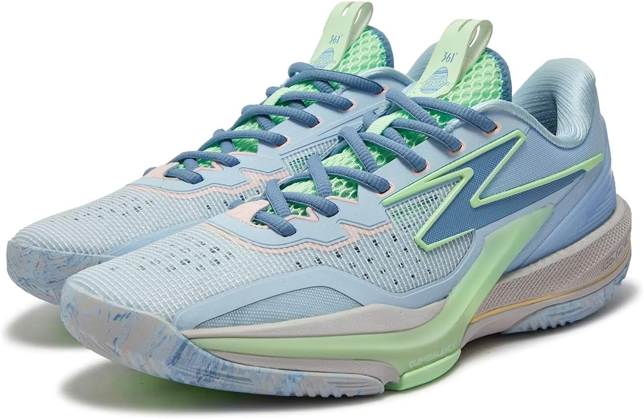 361° BIG3 6.0 Basketball Shoes for Men Breathable Outdoor Sneakers Cushioning,Anti Slip Practice Student Sports Shoes for Teens and Adults,Caldwell Pope Zapatillas de baloncesto Hombre