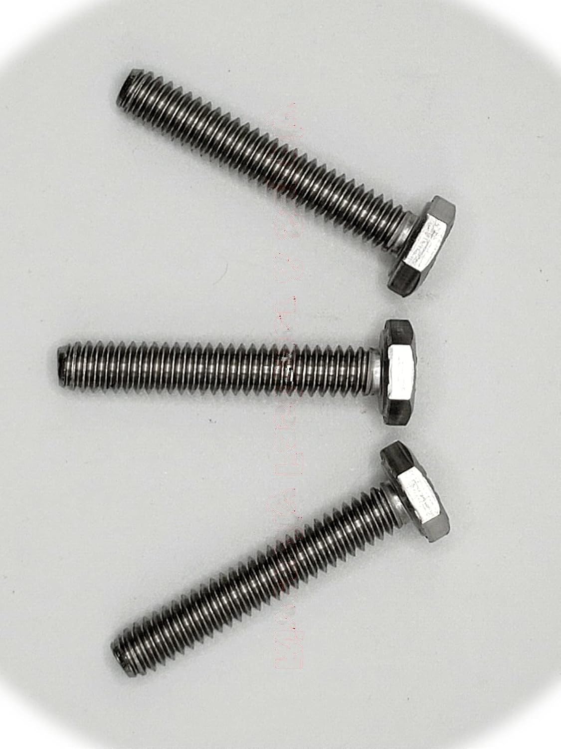 (Qty 50pcs) 1/4-20x1-1/2 Stainless Screws Hex Head Tap Bolts 1/4x20x1-1/2 Full Thread Hardware Fastener Kit Set RV6105S