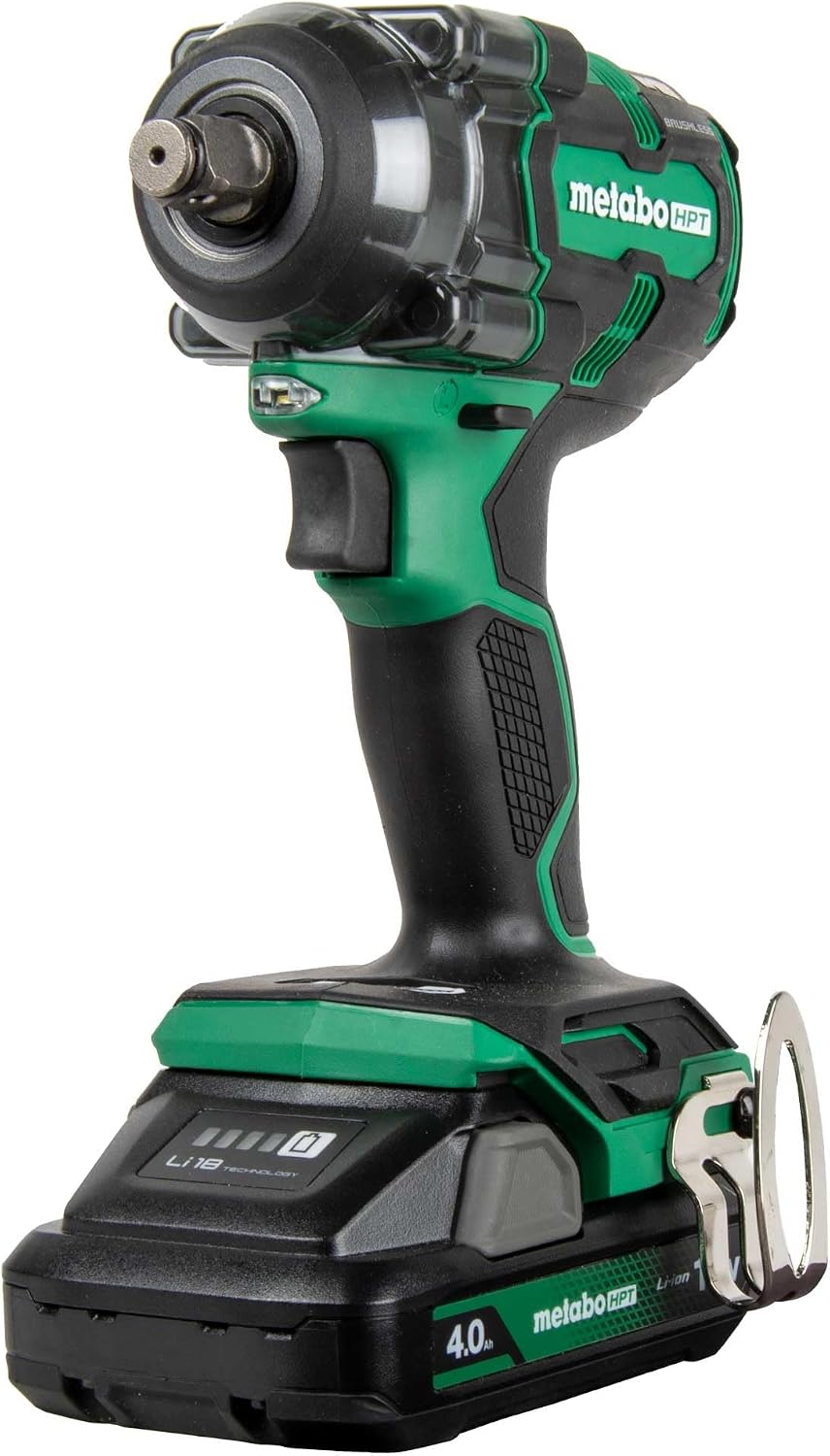 Metabo HPT 18V MultiVolt™ Cordless 1/2-Inch Impact Wrench Kit | WR18DH