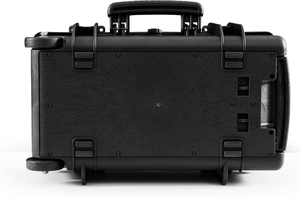 TSA Approved Wheeled Waterproof Case with Customizable Foam - Premium Camera Case with Wheels, IP67 Rated Mobile Case for Laptops, Drones, and Camera Gear, for Safe Transport 20.6 x 10.8 x 7.3 Inc