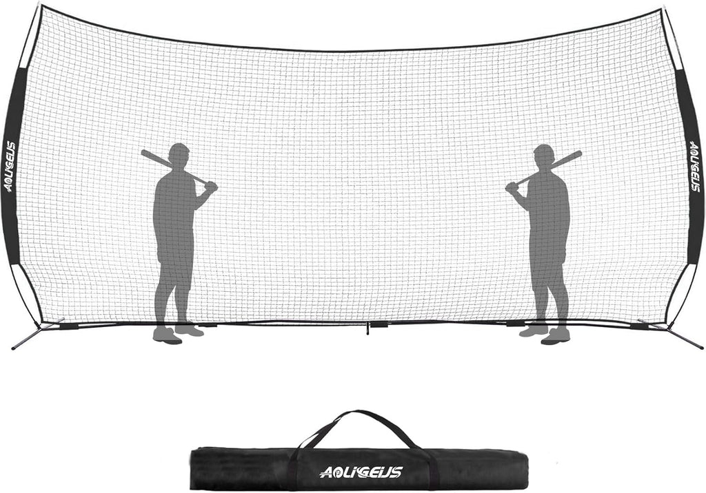 Sports Barrier Net,Sports Net,Barricade Backstop Net,Perfect for Baseball,Softball,Soccer, Basketball,Lacrosse