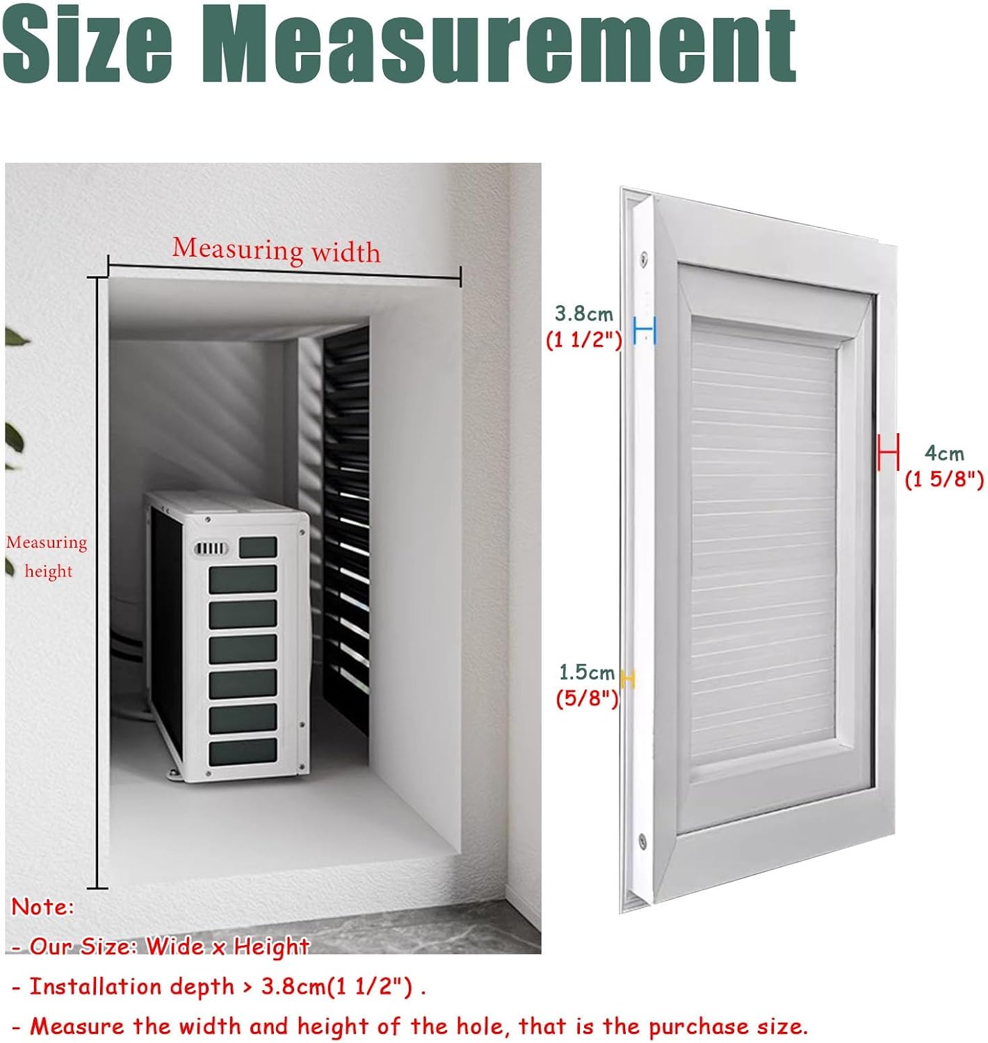 Air-Conditioning Inspection Hole Cover Soundproof, White Metal Access Panel Electrical for Wall Drywall Attic, Plumbing Access Door Decorative Door(700x850mm/27.6x33.5in)