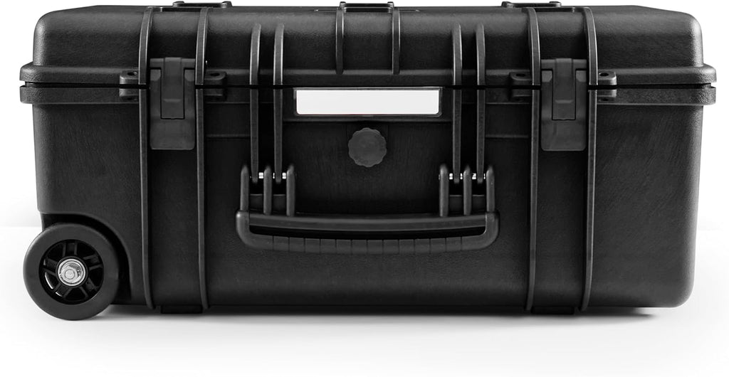 TSA Approved Wheeled Waterproof Case with Customizable Foam - Premium Camera Case with Wheels, IP67 Rated Mobile Case for Laptops, Drones, and Camera Gear, for Safe Transport 20.6 x 10.8 x 7.3 Inc