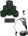 MURO North America Speed Driver Auto Feed Screw Gun Driver Coil System Gray Epoxy Shield Guard #8 x 2' Square Flathead Exterior Screws & 10 Square Driver Bits