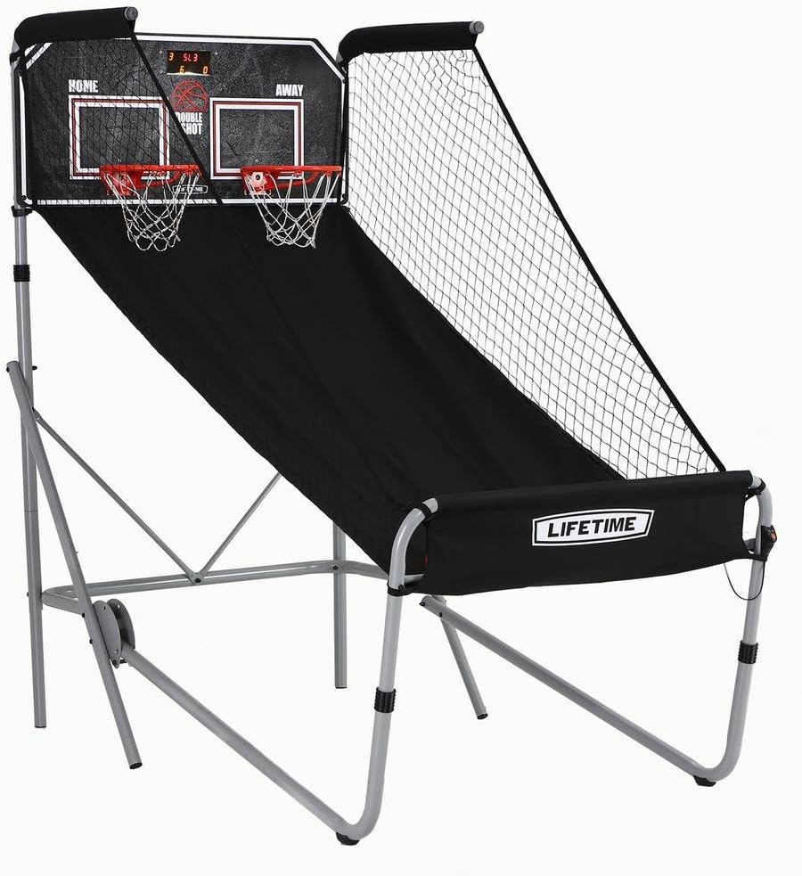 LIFETIME Basketball Arcade Game - Double Shot Deluxe, 2 Player