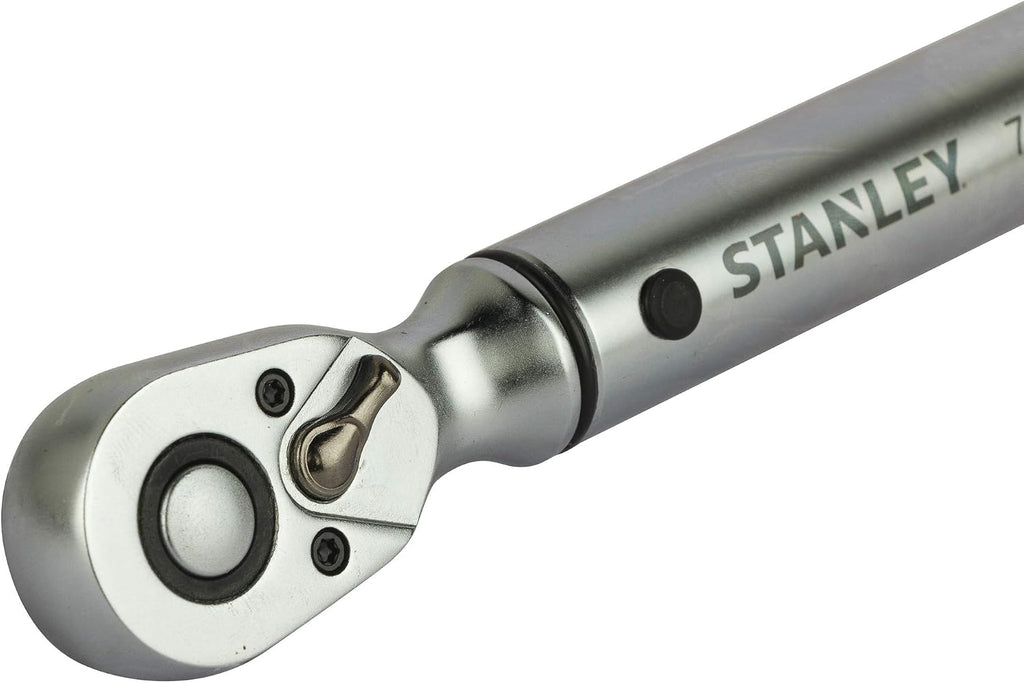 STANLEY STMT73589-8 1/2'' Ratcheting Type Drive Torque Wrench 20-100 Nm