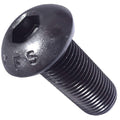 3/8-16 x 2' - Button Head Socket Cap Screws Black Oxide Alloy Steel 100 Pcs Socket Head Screws B2B