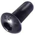 3-48 x 1' Button Head Socket Cap Screws Kit Hardware Black Oxide Alloy Steel Pack of 500 Fastener Set LS17007F