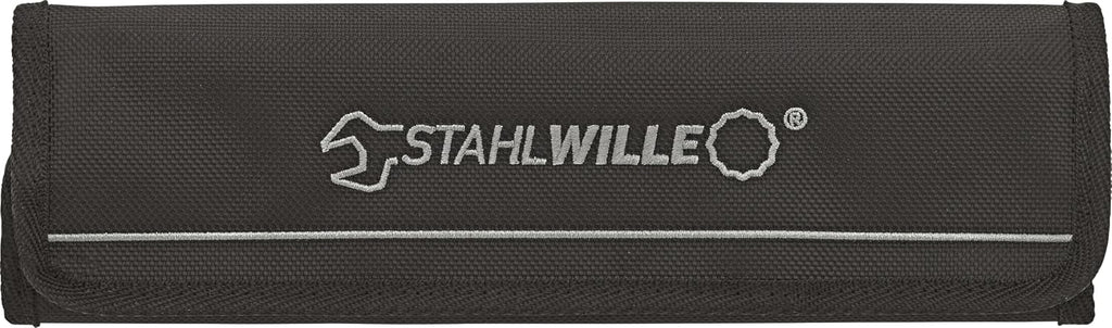 Stahlwille 96411705 Reversible Combination Ratcheting Spanners Open-Ratch Set, 5 Pieces, Size 8mm, 10mm, 13mm, 17mm and 19mm Spanner Openings, 72 Teeth, Bi-Hexagon, Made in Germany