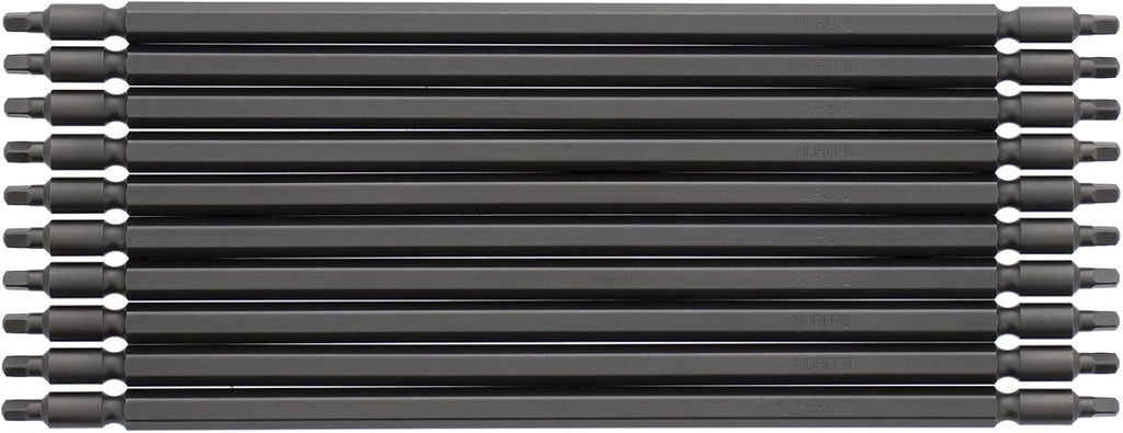 MURO North America Speed Driver Auto Feed Screw Gun Driver Coil System Gray Epoxy Shield Guard #8 x 2' Square Flathead Exterior Screws & 10 Square Driver Bits