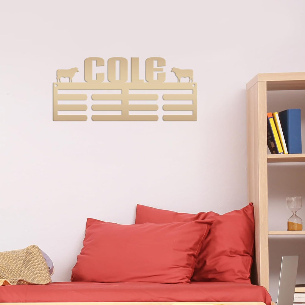 Medal Hanger, Farm Awards Wall Rack, Proudly Display All of Your Farm and Hobby Ribbons (30 x 17 inches)