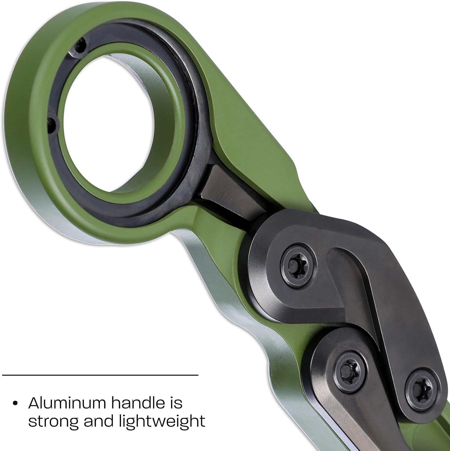 CRKT Provoke Folding Knife with Kinematic: Morphing Karambit, D2 Steel Plain Edge Blade, Green Aluminum Handle, Pocket Clip, 4040BG