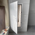 Air-Conditioning Inspection Hole Cover Soundproof, White Metal Access Panel Electrical for Wall Drywall Attic, Plumbing Access Door Decorative Door(500x700mm/19.7x27.6in)