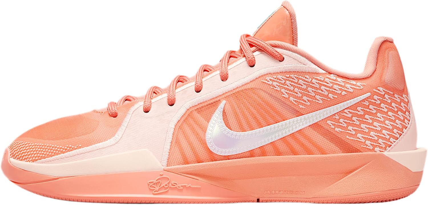 Sabrina 2 Basketball Shoes (FQ2174-801, Apricot Agate/Washed Coral/Washed Teal/Light Bone) Size 8