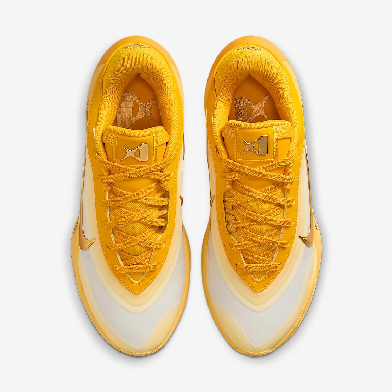 A'One Sunshine A'ja Wilson Basketball Shoes (University Gold/Topaz Gold/Soft Yellow/Metallic Gold) Size 9.5