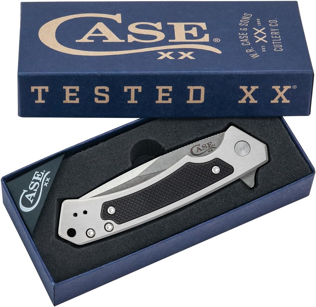 Case XX Marilla Frame Lock 25898 Titanium and G10 S35VN Stainless Steel 1/250 Pocket Knife