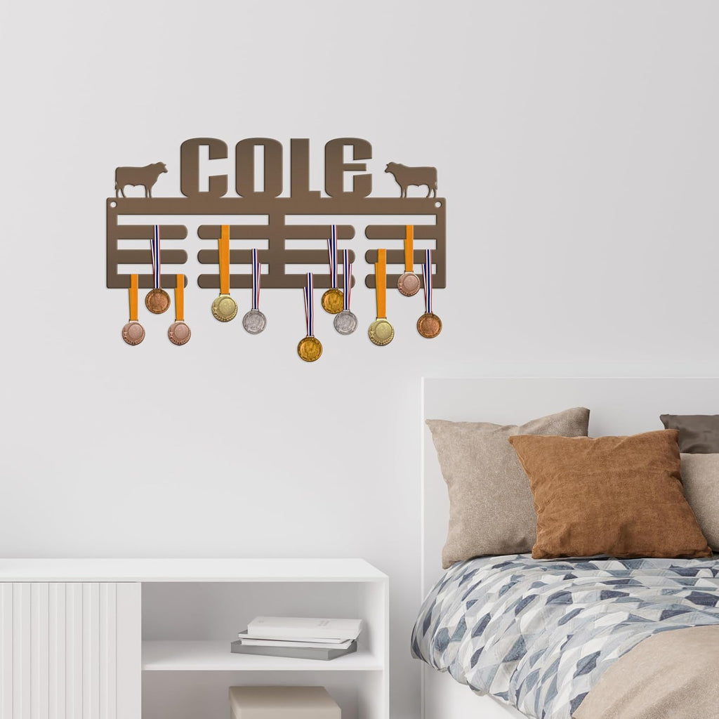 Medal Hanger, Farm Awards Wall Rack, Proudly Display All of Your Farm and Hobby Ribbons (30 x 17 inches)