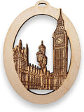 10PK Personalized 10PK Big Ben Ornaments, Travel Themed Christmas Decorations, London Souvenirs, England Keepsakes for World Travelers