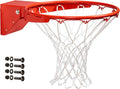 Goalrilla Heavy-Weight Pro-Style Breakaway Basketball Flex Rim with All-Weather Nylon Net and Powder-Coated Rim and Stainless Steel
