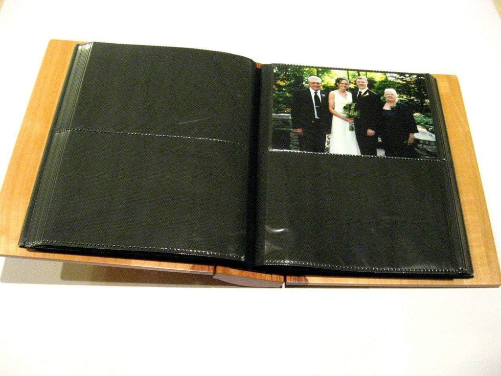 Engraved Wood Personalized Photo Album 'Hunting Memories' - Large