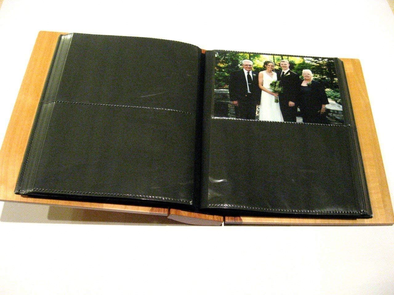 Engraved Wood Personalized Photo Album 'Hunting Memories' - Large
