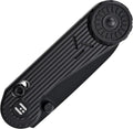 Hightron EdgePlay, Bulit-in Pop-Coin Fidget Knife, All-black, M390 Blade, Titanium Handle, Axis Lock, CNC titanium Pocket Clip, Utility Playful EDC Gear