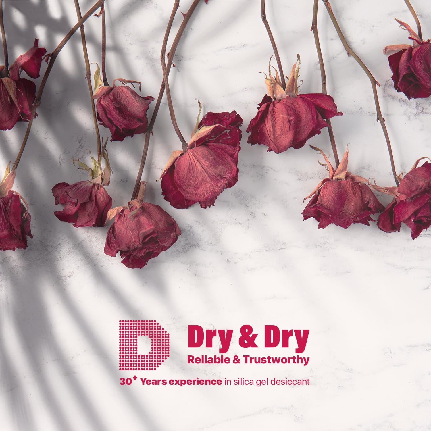 Dry & Dry (8 Gallon-NET 48 LBS) Color Indicating Premium Silica Gel Flower Drying Desiccant - Flower Drying Silica Gel Desiccant(48 LBS Reusable) Silica Gel