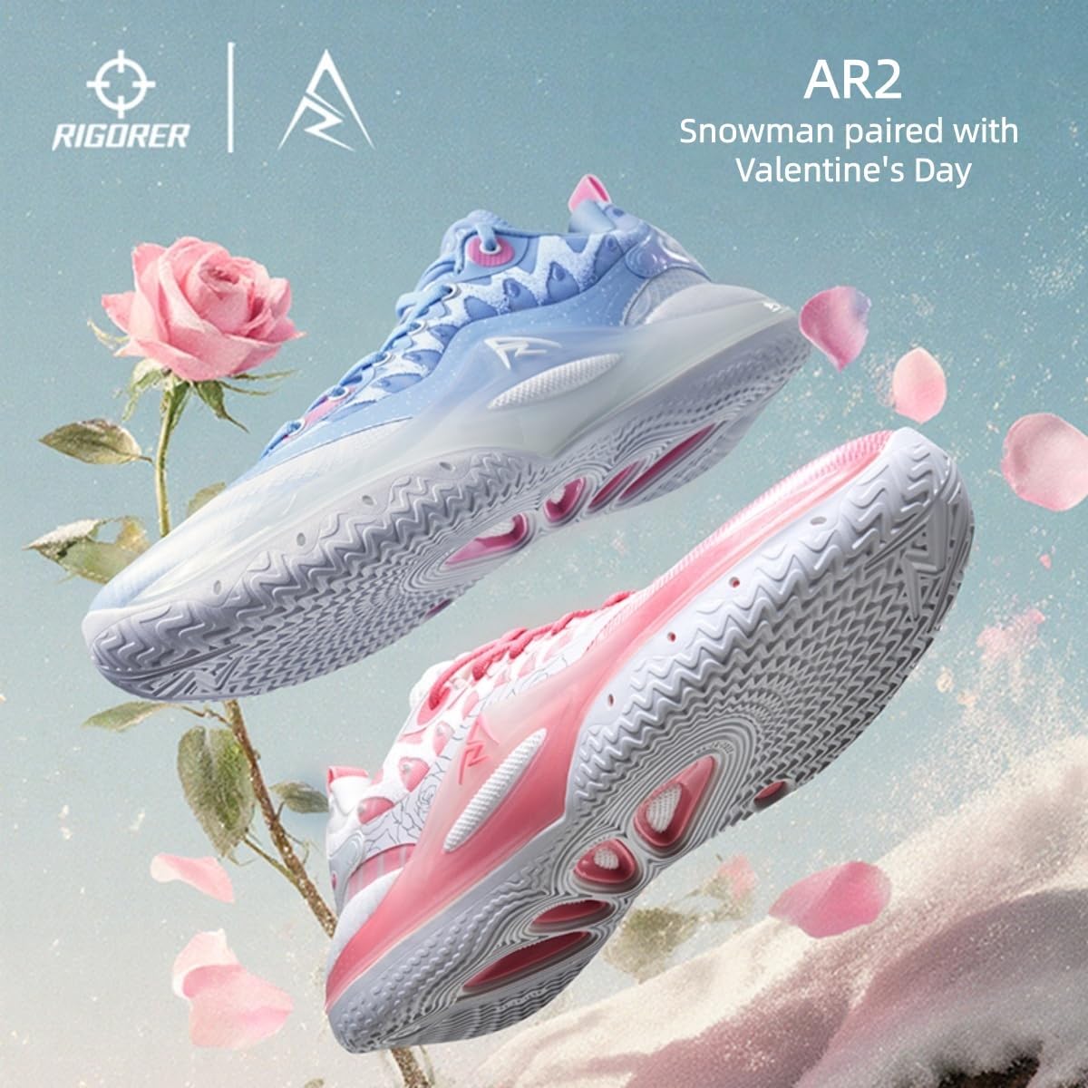RIGORER AR1&AR2 Austin Reaves Signature Basketball Shoes - Unisex Low-Top Breathable Sneakers for Men & Women