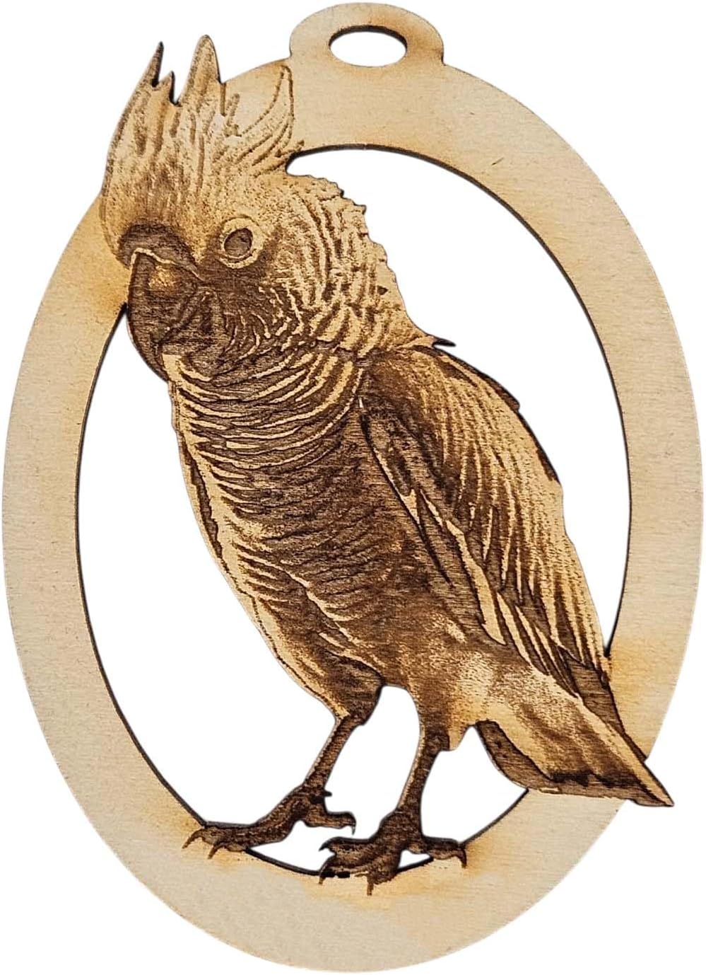 10PK Personalized Cockatoo Ornament, Gifts for Cockatoo Owners, Bird Christmas Tree Ornaments, Parrot Gifts for People Who Like Birds