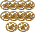 10PK Personalized Drum Set Ornament, Unique Drummer Gifts for Men and Women, Drum Themed Gifts, Christmas Tree Ornaments
