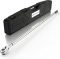 1'' 200-1000 Ft Lb Torque Wrench Heavy Duty, Dual Direction, High hardness, Long lifetime, Stored In a Solid Case