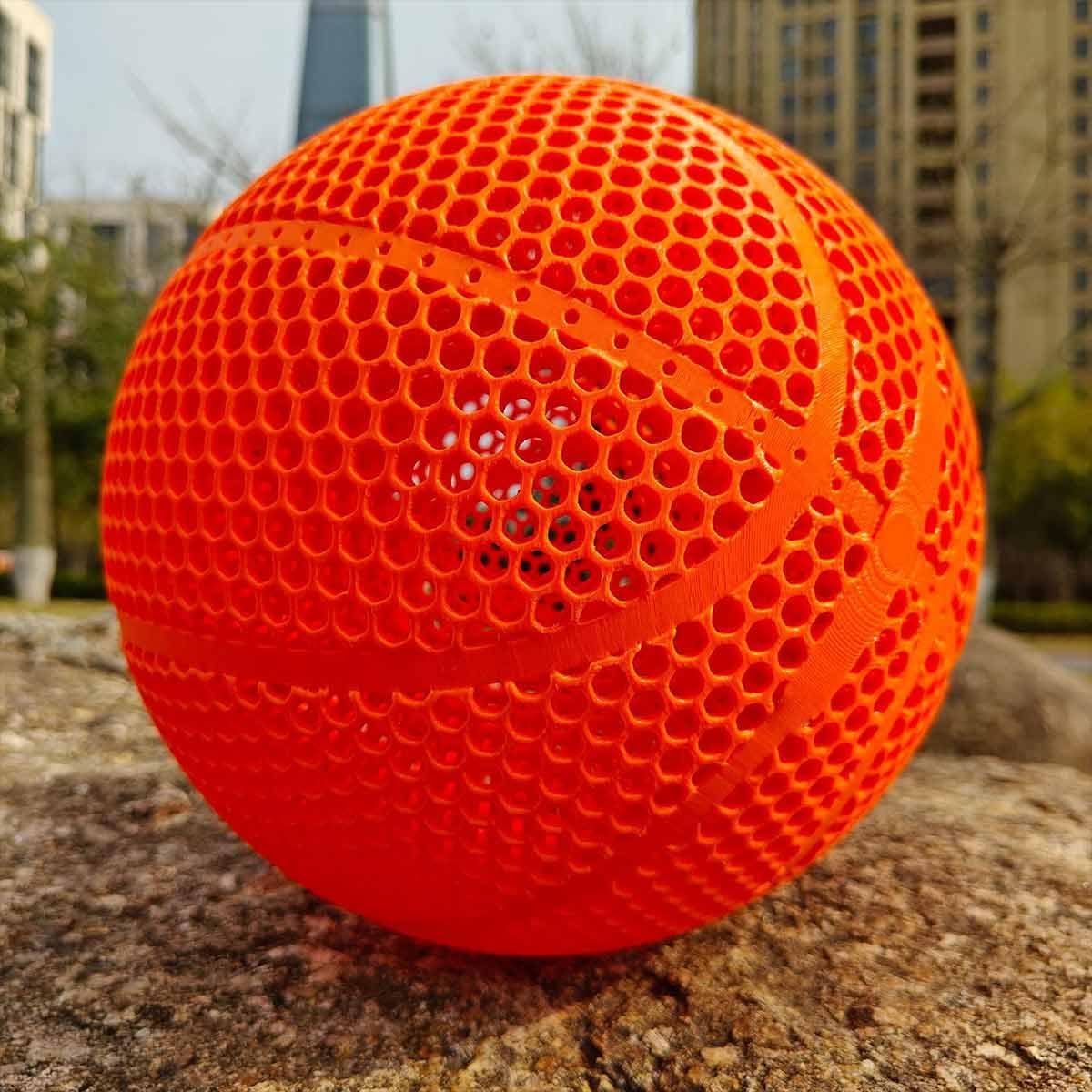 WITO Airless Basketball 3D Printed Silent Basketball