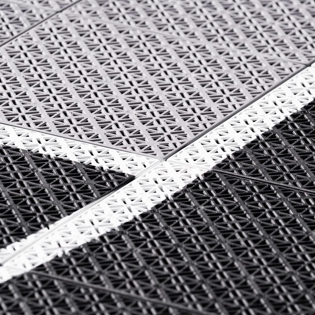 FORZA Basketball Court Modular Floor Tile [FIBA/NBA Standard] | Premium Outdoor Basketball Flooring for Home Courts