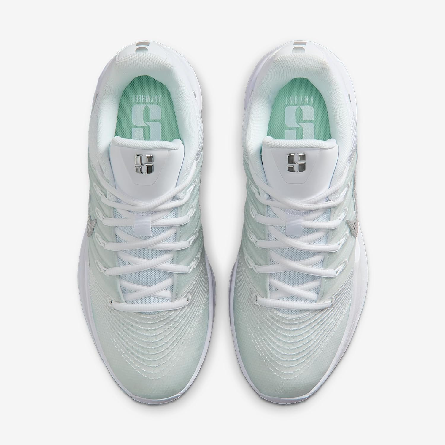 Nike Sabrina 3 Basketball Shoes (White/Mint Foam/Metallic Silver)