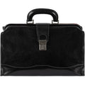 Time Resistance Leather Doctor Bag - Italian Handmade Medical Bag - Vintage Style Handbag - Real Leather Briefcase