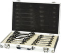 13 piece Set Duo-metric Stubby Ratcheting Combo Gear Wrench Set SAE & METRIC,Jikkolumlukka