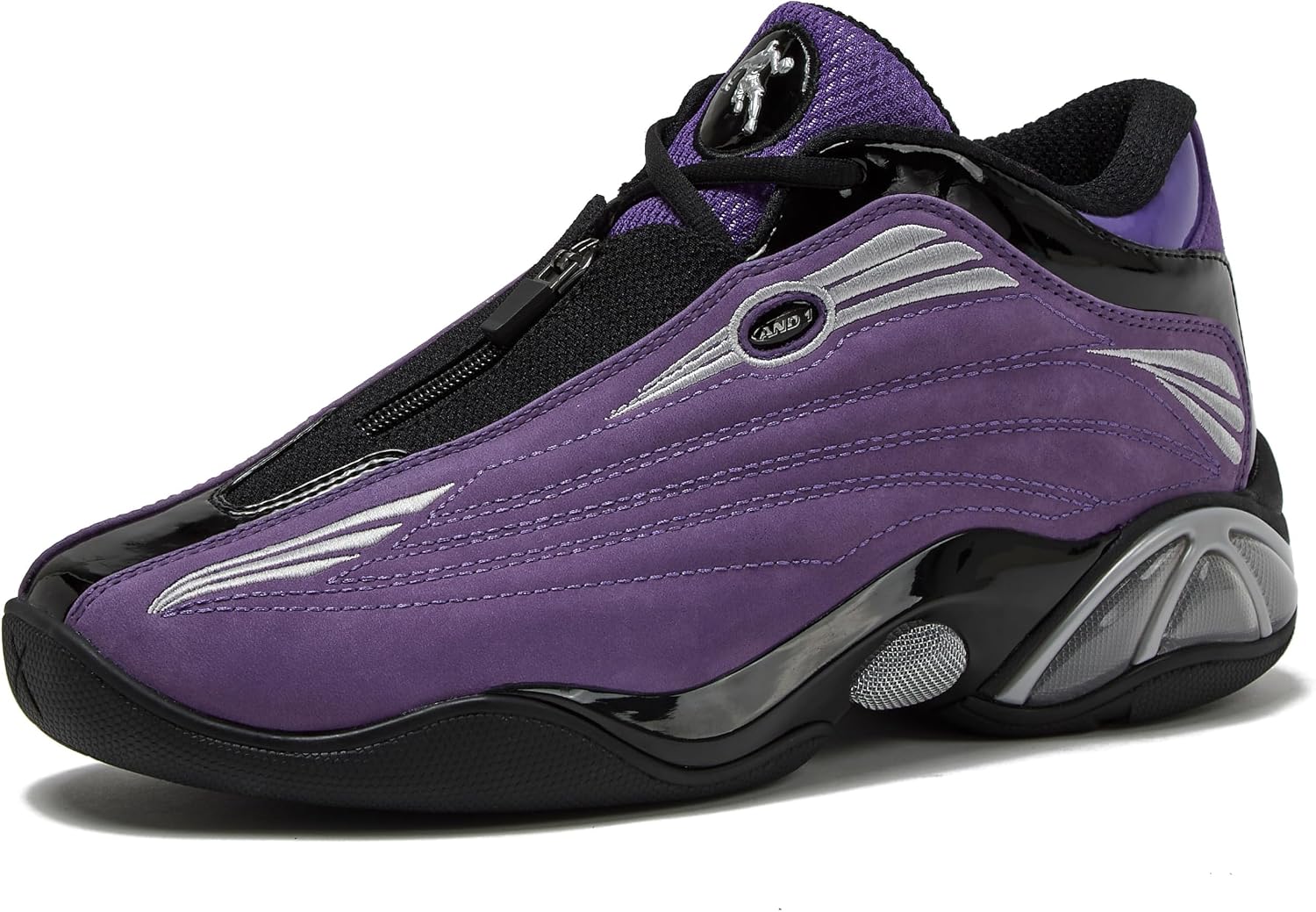 AND1 Mad Game Pro Mens Basketball Shoes, Basketball Shoes Men, Retro Leather Athletic Sports Sneakers
