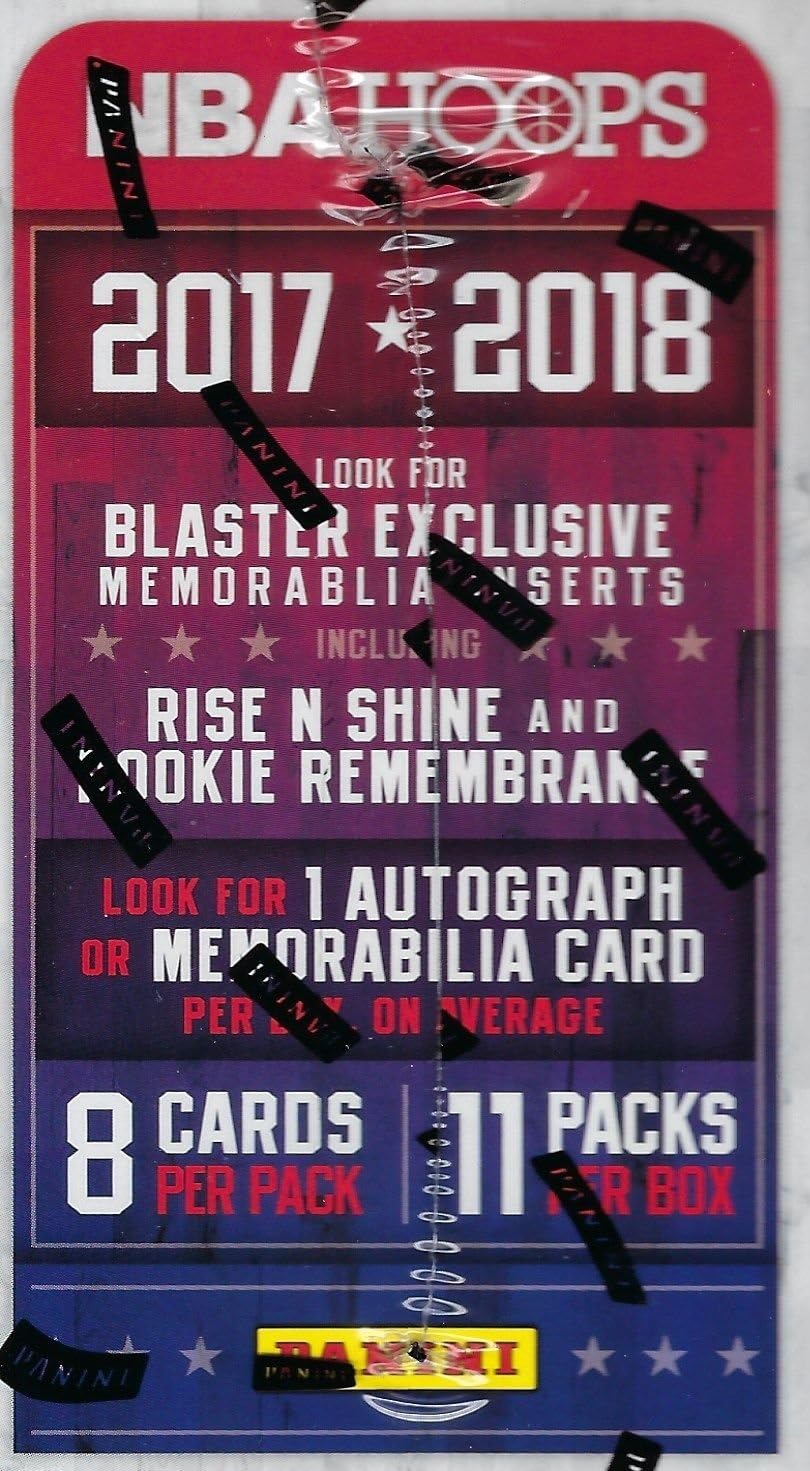 2017-18 Panini Hoops Basketball 11ct Blaster Box