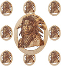 10PK Personalized Native American Ornament, Old Western Gifts for Men, History Ornaments from Arizona Colorado National Parks, Indian Tree Decorations for Man Cave and Christmas Tree