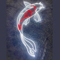 Gorgeous Koi Fish Neon Sign, Koi Fish Led Sign, Custom Neon Sign, Fish Shop Wall Decor, Koi Fish Lover Gifts, Koi Fish Store Light