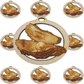 10PK Oyster Ornaments for Tree, Oyster Gifts, Beach Theme Christmas Decorations, Coastal Christmas Ornaments